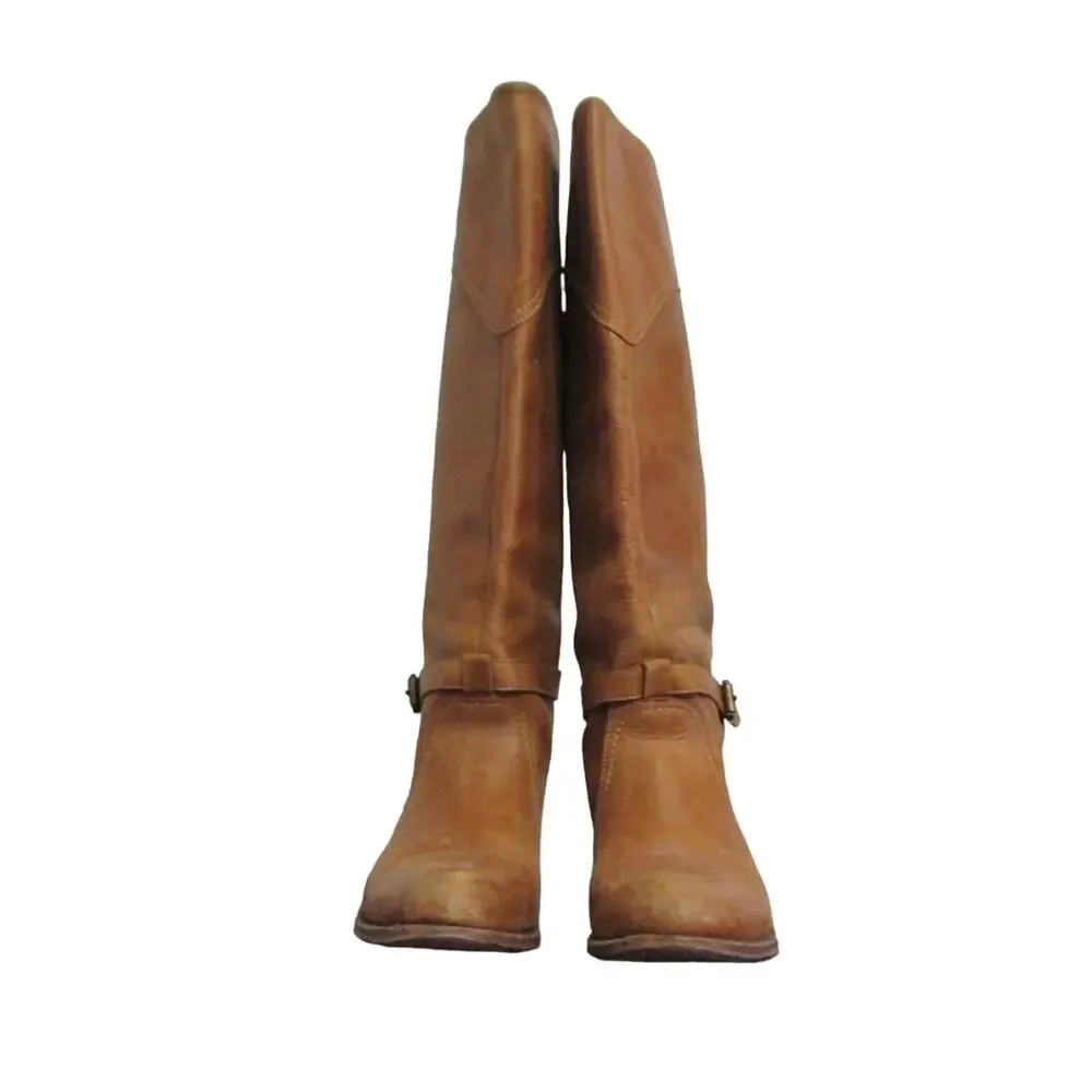 Frye Camel Dorado Riding Boots Sz 6